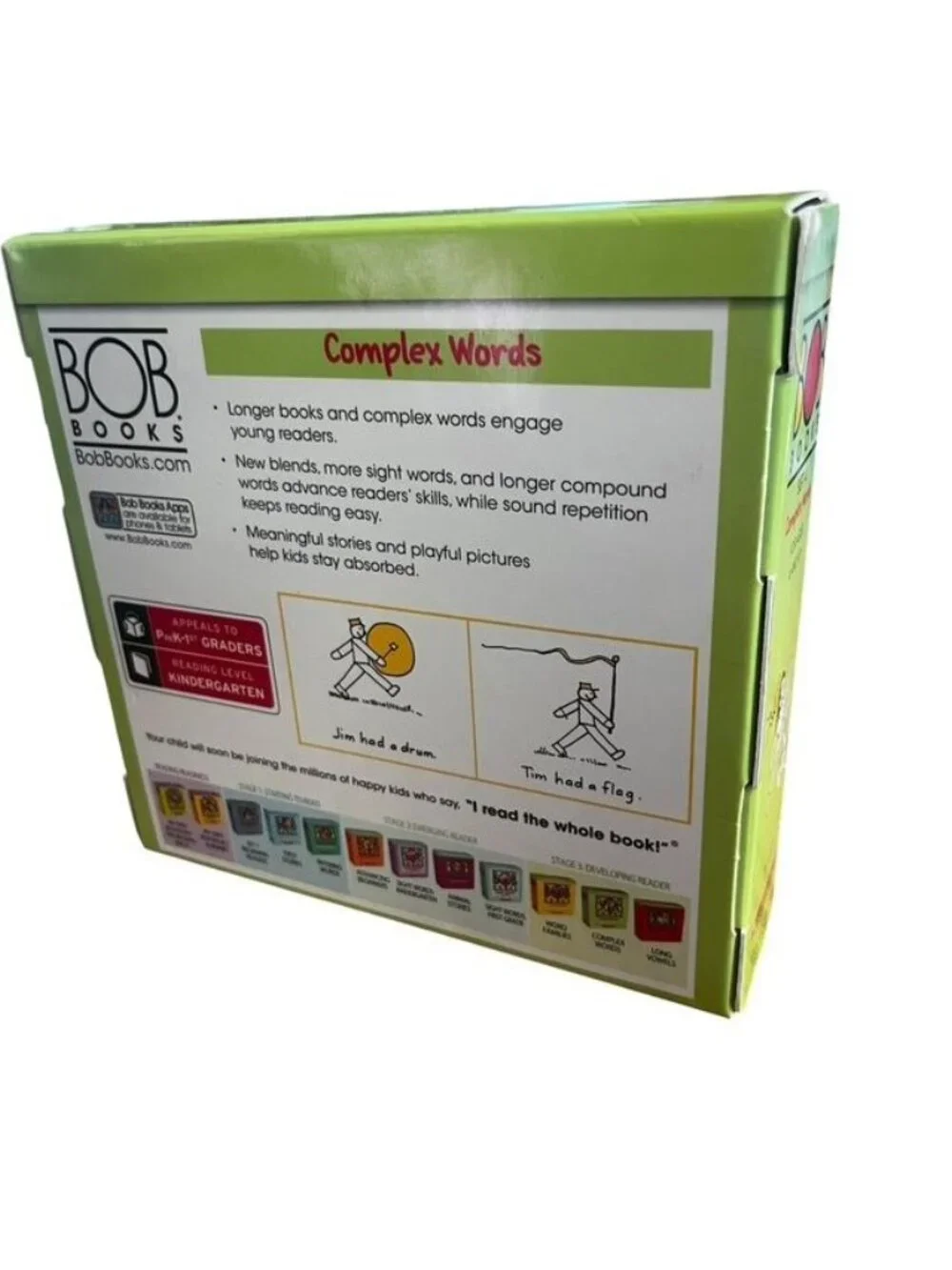 Bob Books Set 4 Complex Words Boxed Set
